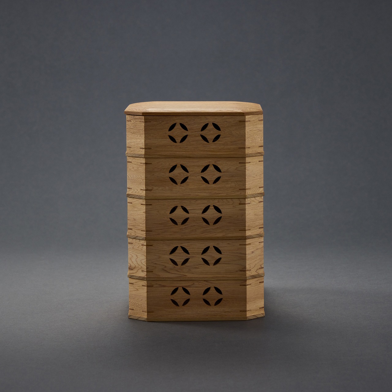 屋久杉縁高　5段の画像