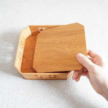 屋久杉縁高　5段の画像