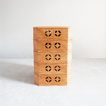 屋久杉縁高　5段の画像