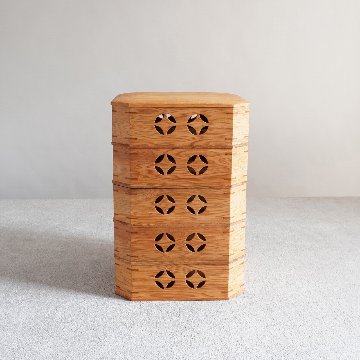 屋久杉縁高　5段の画像