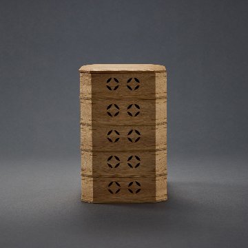 屋久杉縁高　5段の画像