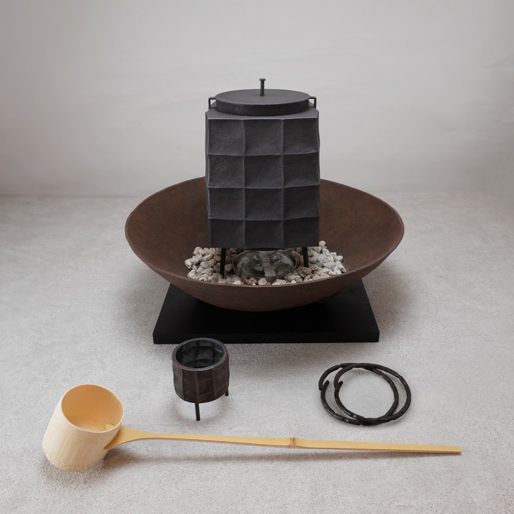 金子透　風炉釜一式の画像