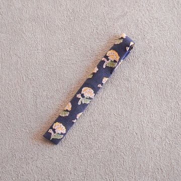茶杓袋S・M(15cm用)31  インド型押し更紗の画像