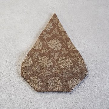 茶碗袋S 69　小菱地牡丹　茶の画像