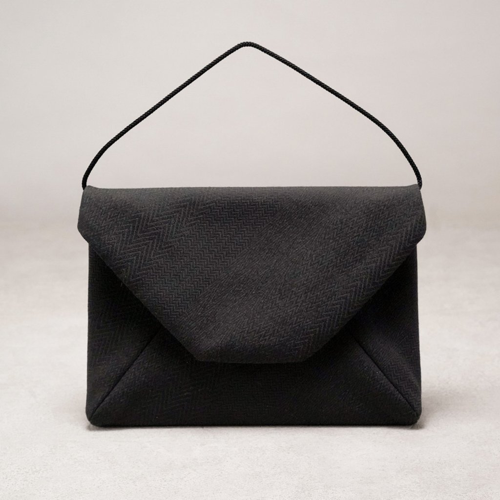 ブラックフォーマル　礼装用数寄屋袋の画像