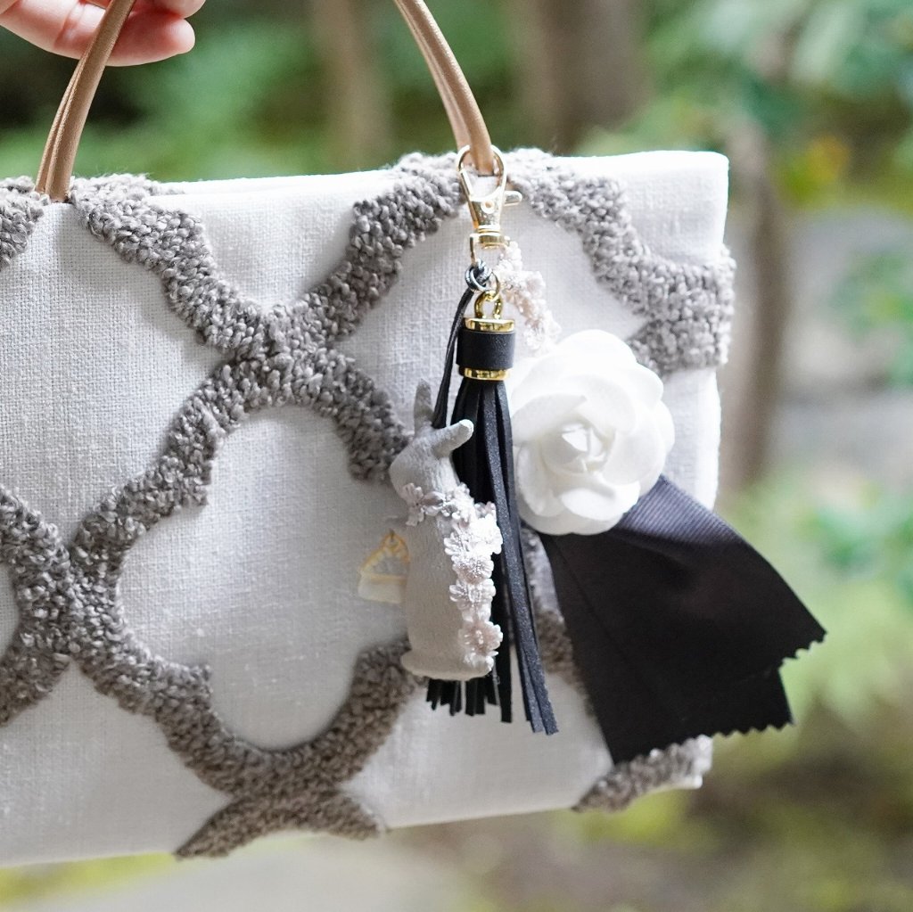 Amazon.co.jp: 嘉門工藝 嘉門工芸 和蘭西花柄バッグ 花柄バッグ