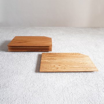 屋久杉銘々皿（5枚組）の画像