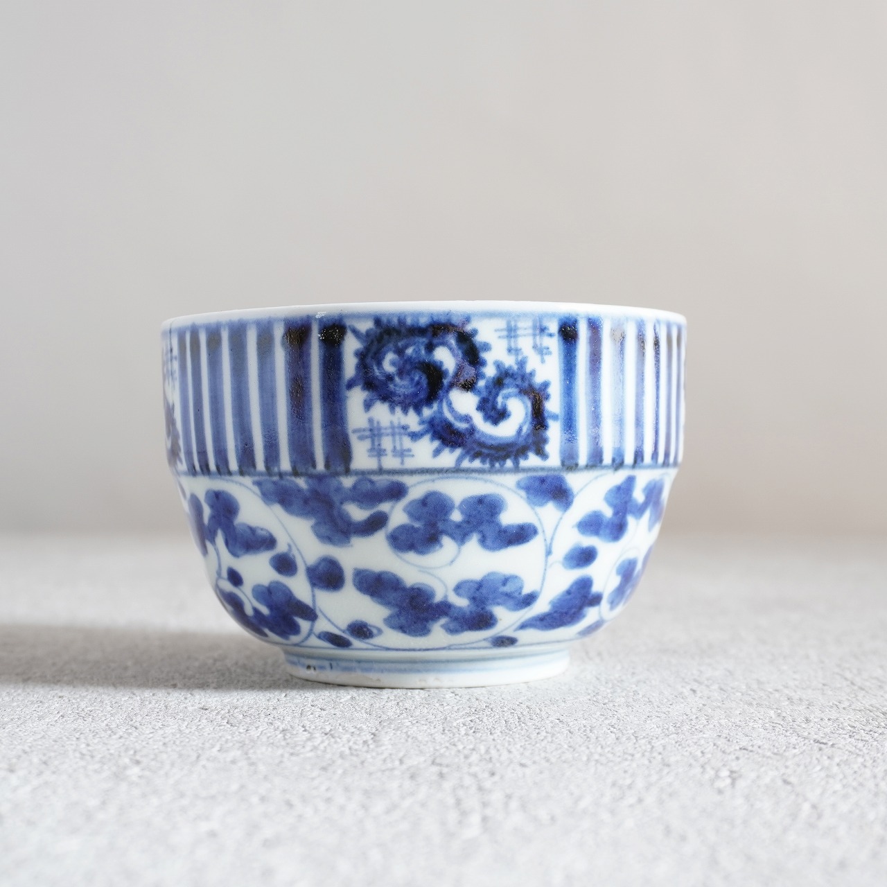 青の茶籠　染付の画像