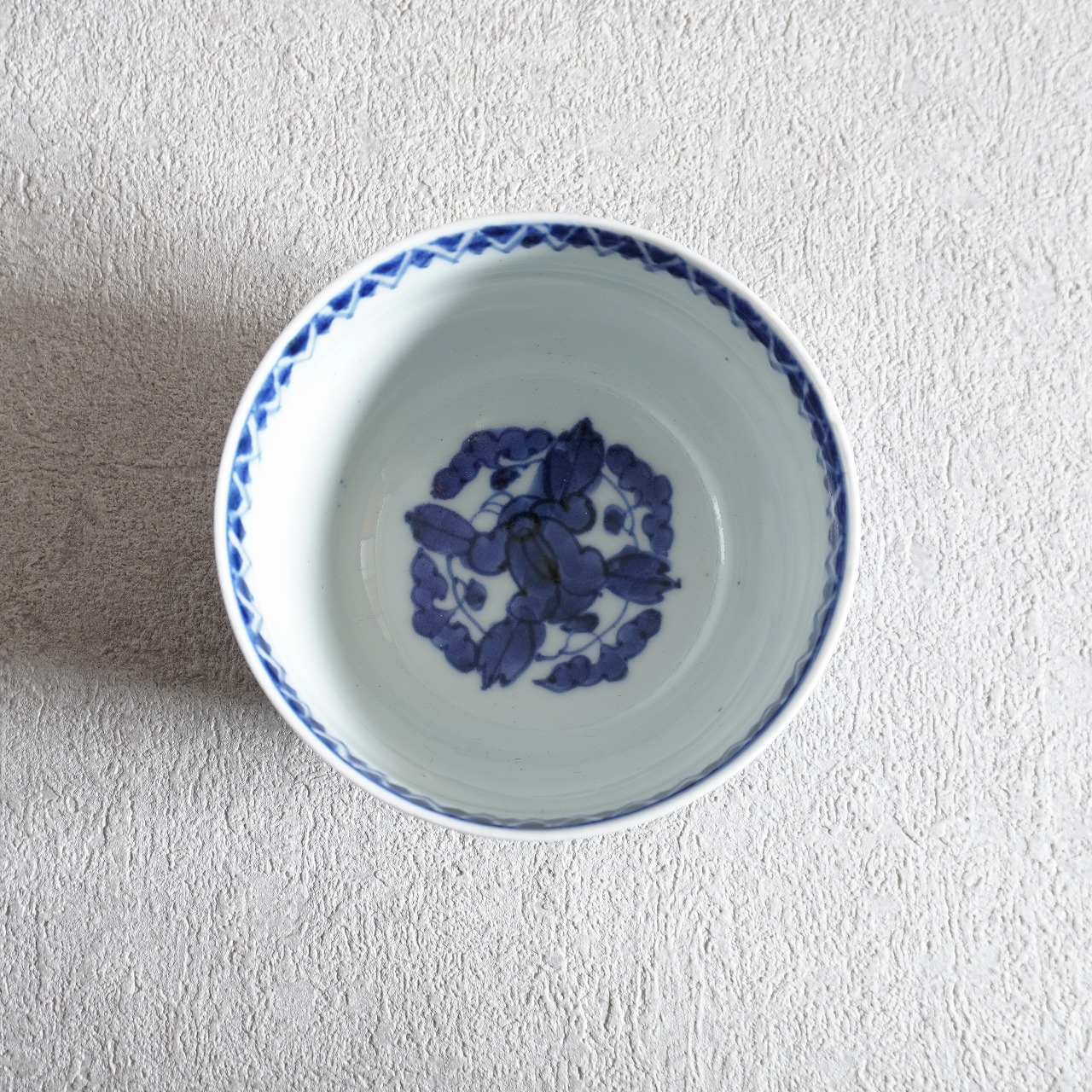 青の茶籠　染付の画像