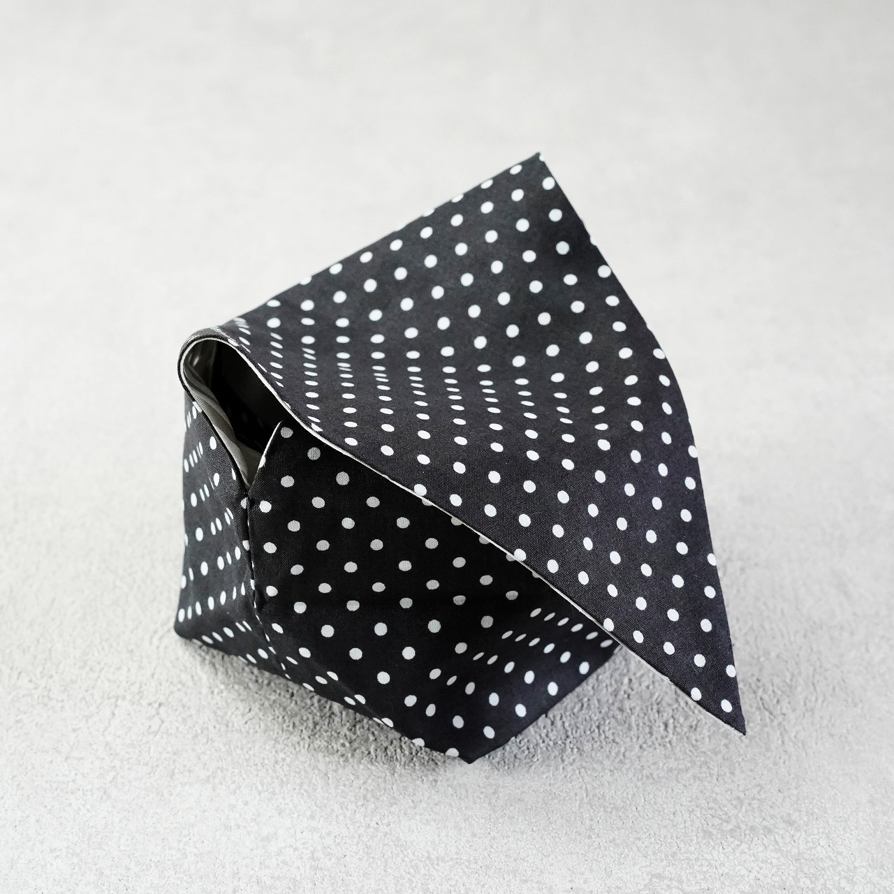 茶碗袋S 72水玉×ストライプの画像