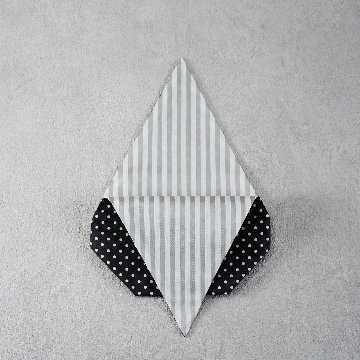 茶碗袋S 72水玉×ストライプの画像