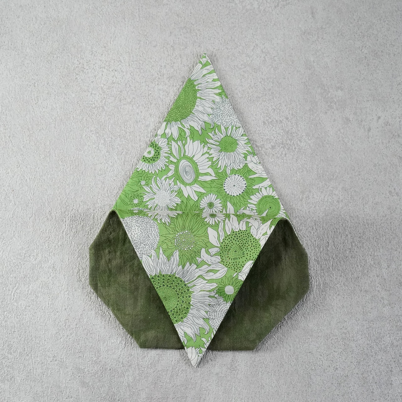 茶碗袋S 73透かし向日葵の画像