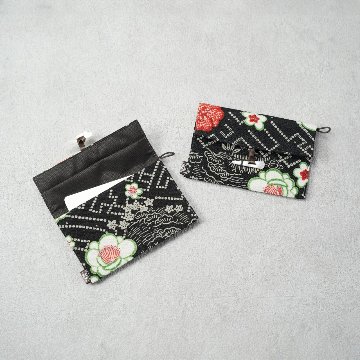 小茶巾入れ18　ちりめん白椿の画像