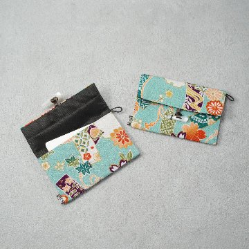 小茶巾入れ19　ちりめん野菊の画像
