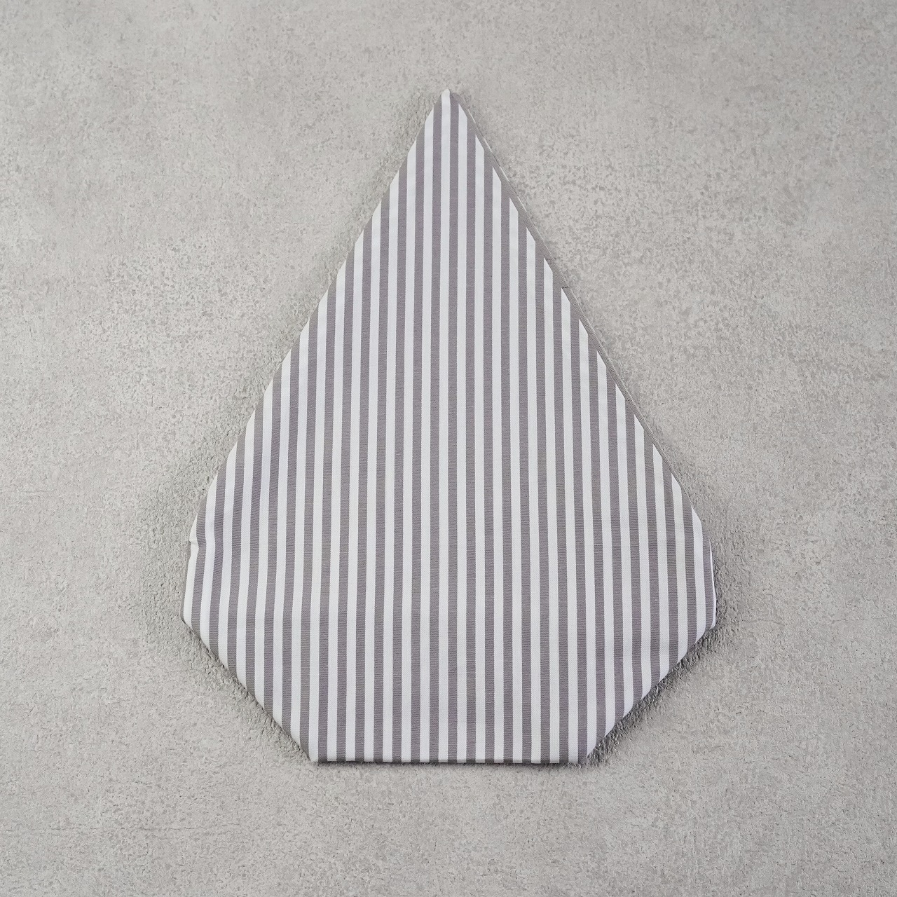 茶碗袋S 75細ストライプ　ベージュの画像