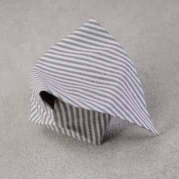 茶碗袋S 75細ストライプ　ベージュの画像