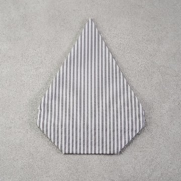 茶碗袋S 75細ストライプ　ベージュの画像