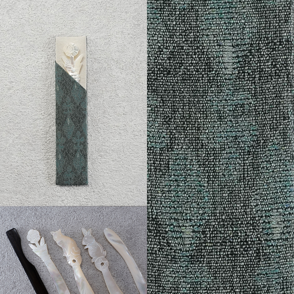 福楊枝入れ＋福楊枝　134絹の画像