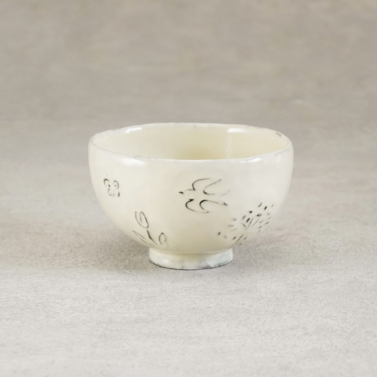 三原嘉子物語茶碗　おやゆび姫　S・Mの画像