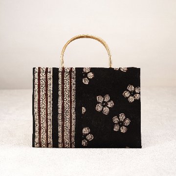 茶礼袋103 秋色インド型押し更紗の画像