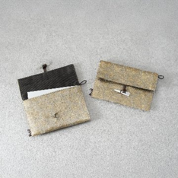 小茶巾入れ 22　牡丹唐草　ゴールドの画像