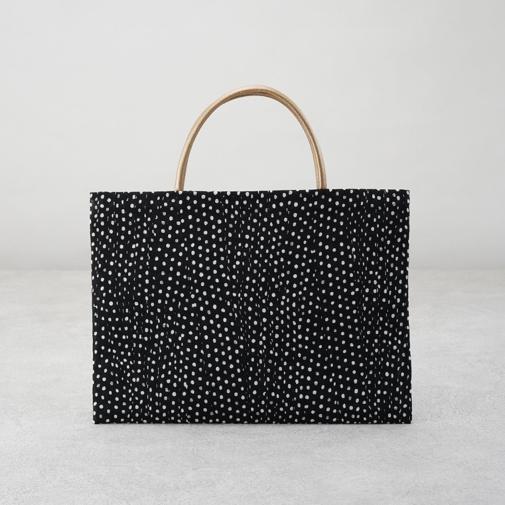 未使用品‼︎ 嘉門工藝　花柄と黒の茶礼袋と小物入れセット 未使用品‼︎ 嘉門工藝 花柄と黒の茶礼袋と小物