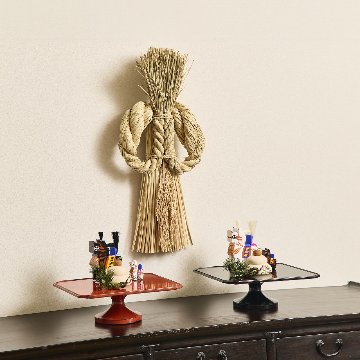 注連縄飾り　五穀豊穣の画像