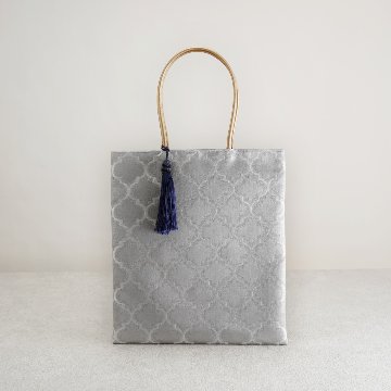 縦長茶礼袋112　モロッカン　シルバーの画像