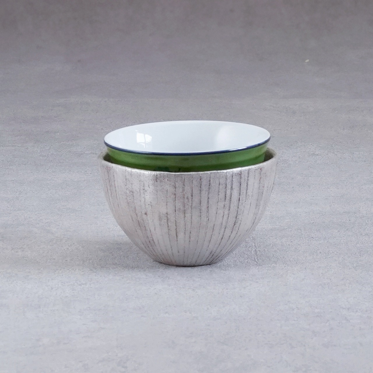 おもてなし茶箱「オーバルボックス」×〈ジノリ1735〉オリエンテイタリアーノ/マラキーテの画像