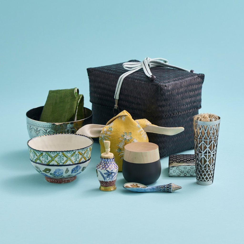 05 茶籠・茶箱セット