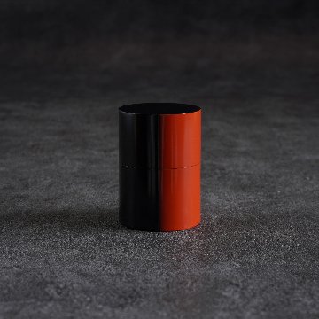 市松中次　朱黒の画像