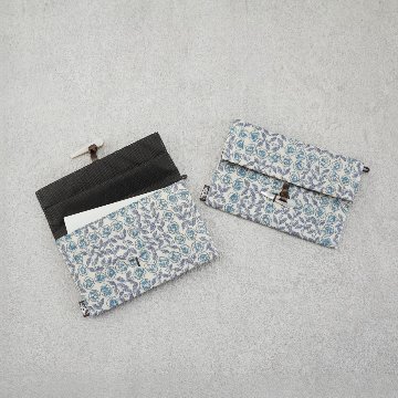 小茶巾入れ31　リバティ　ブルーの画像