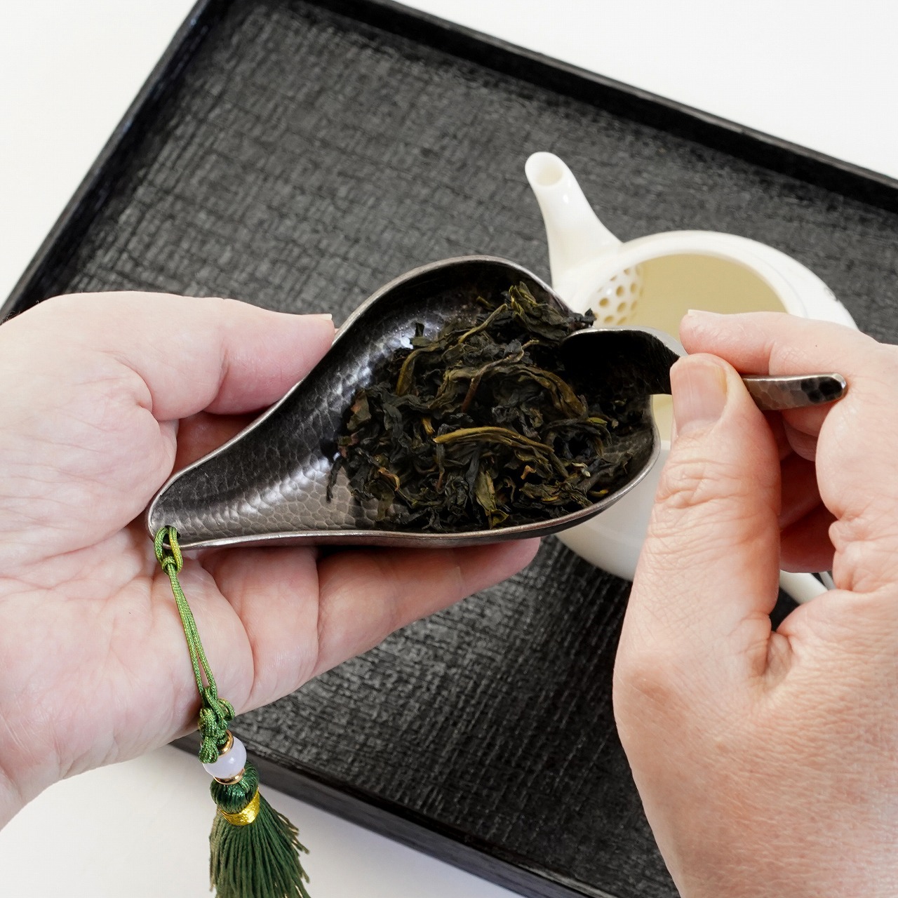 蓮花茶則組（茶則＋茶針セット）の画像