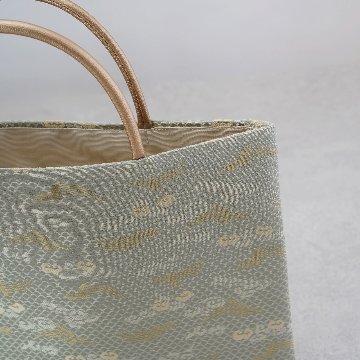茶礼袋119　鳳凰に雲　淡緑の画像
