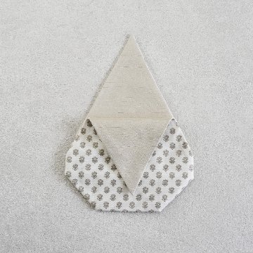 茶碗袋S88　ナチュラル　花柄の画像