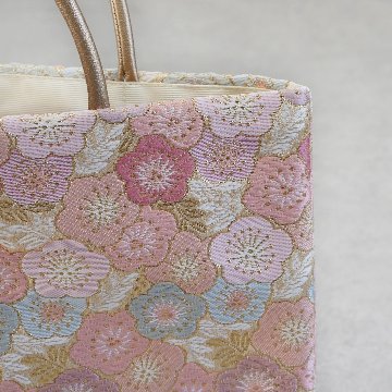 茶礼袋126　西陣織　梅の画像
