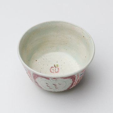 松尾三希子　物語茶碗 白雪姫S　ピンクの画像
