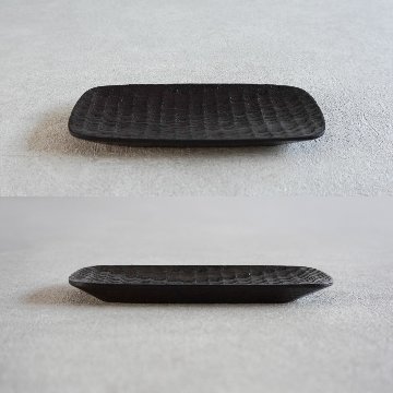 沢栗角皿の画像