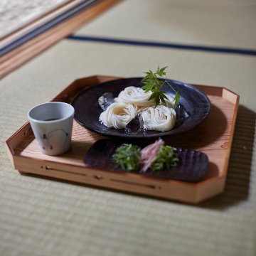 沢栗角皿の画像