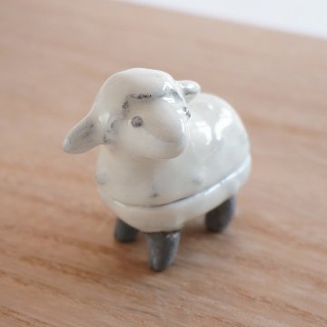 三原嘉子　仔羊の香合の画像