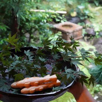 村瀬治兵衛　沢栗ハツリ盆 深 1尺2寸の画像