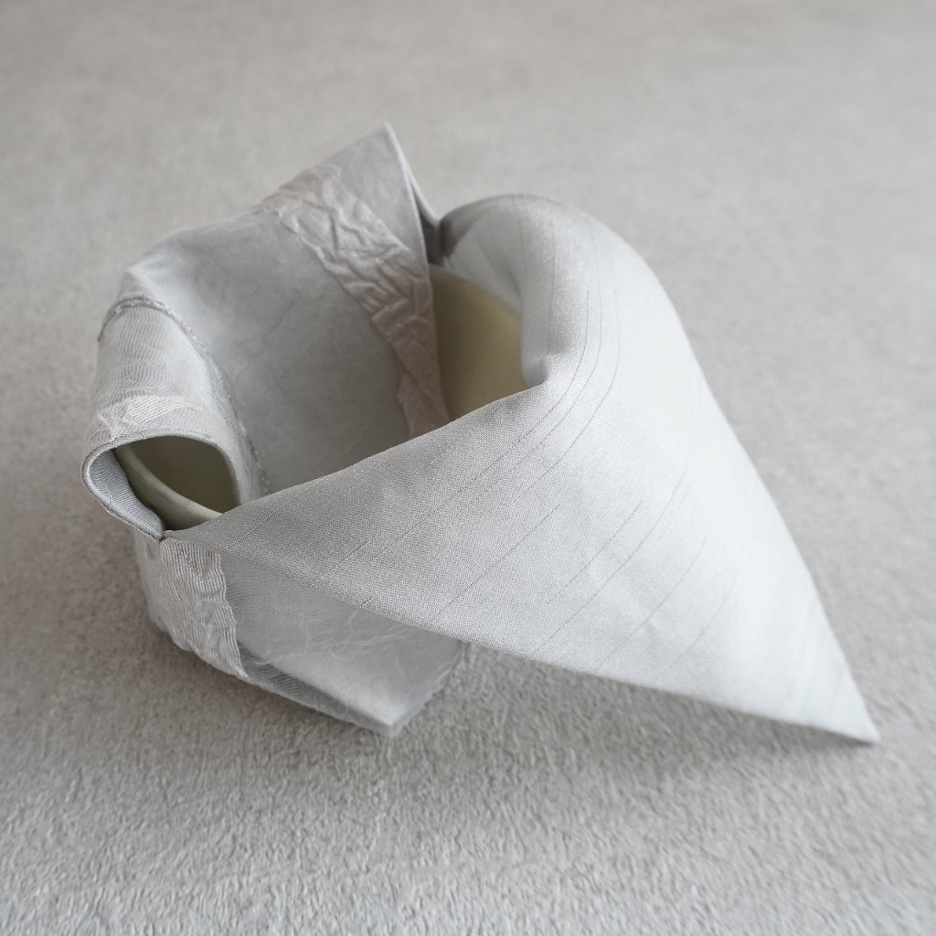 茶碗袋S 45　オーガンジーの画像