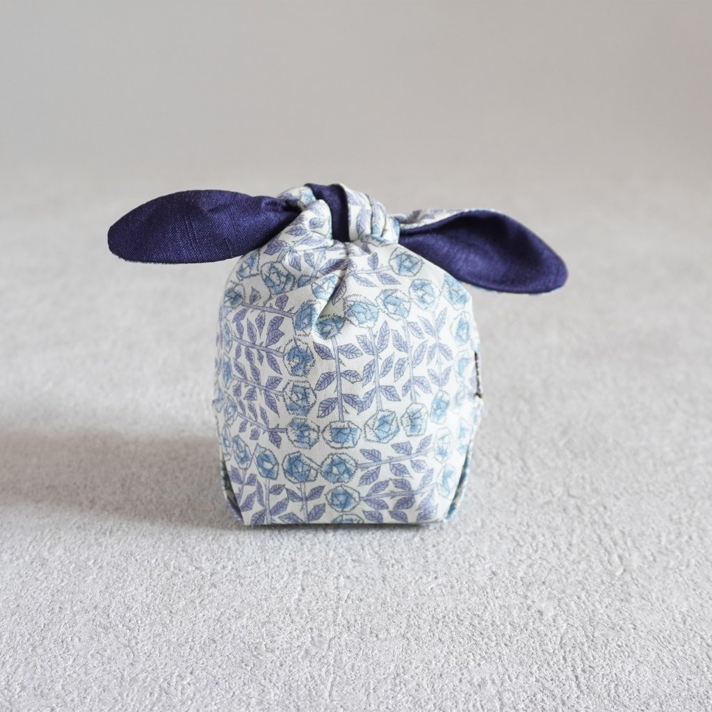 茶器袋　大津型17　リバティ　ブルーの画像