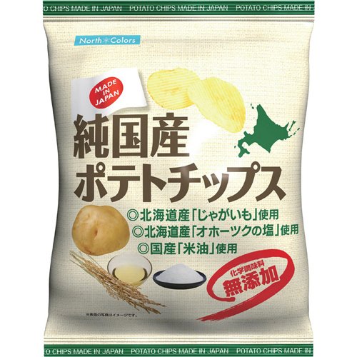 ムソー　ノースカラーズ　純国産ポテトチップスの画像