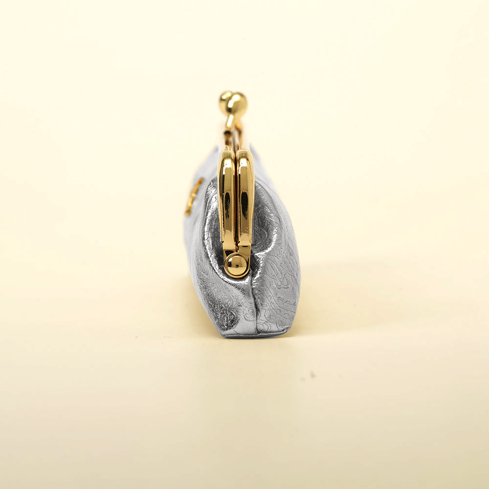 ペイズリー 横長小銭入れの画像