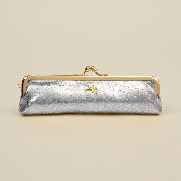 ペイズリー 横長小銭入れの画像