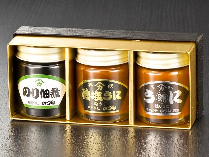 ミニビン詰合せ ｜人気の食べきりサイズ・のり佃煮40g・磯塩
