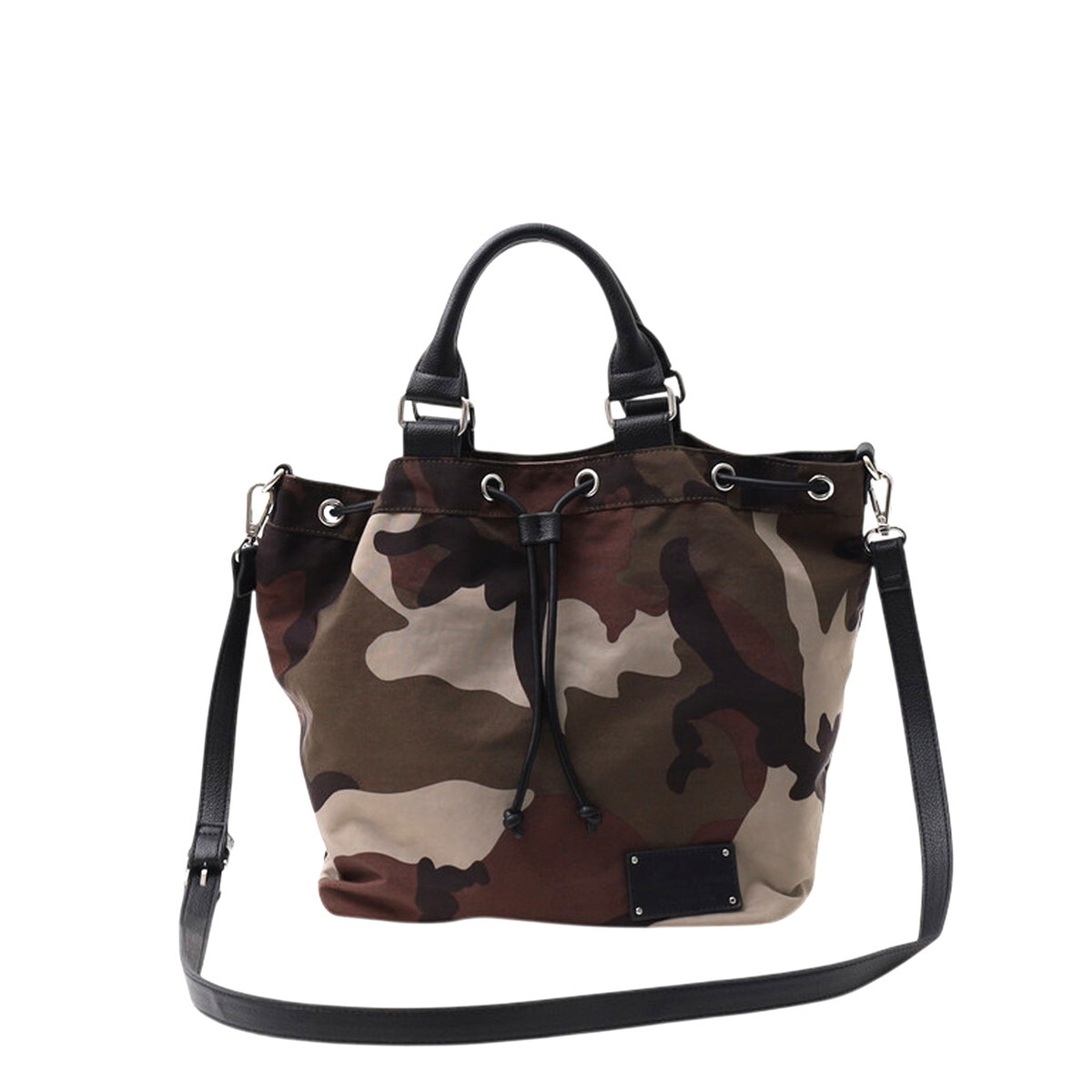 NYLON DRAWSTRING 2WAY TOTE BAG/A4対応の画像