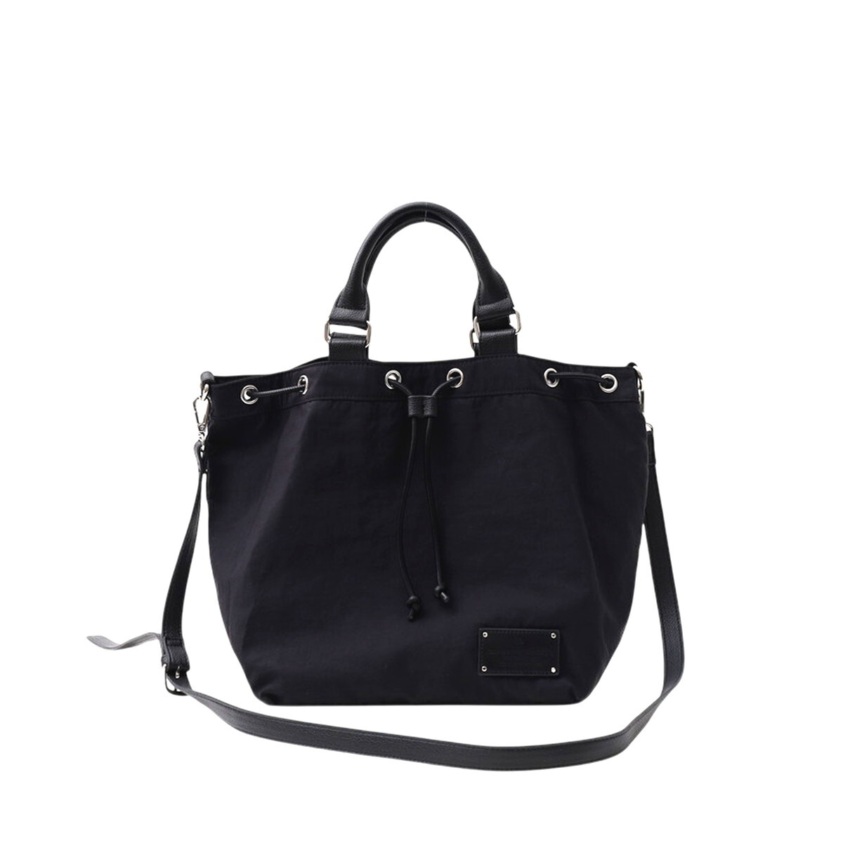 NYLON DRAWSTRING 2WAY TOTE BAG/A4対応の画像