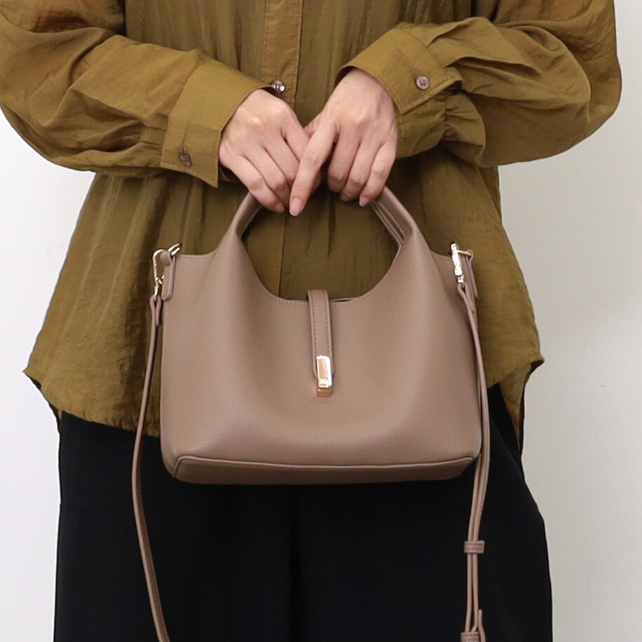 2WAY MINI TOTE BAG w/ POUCHの画像